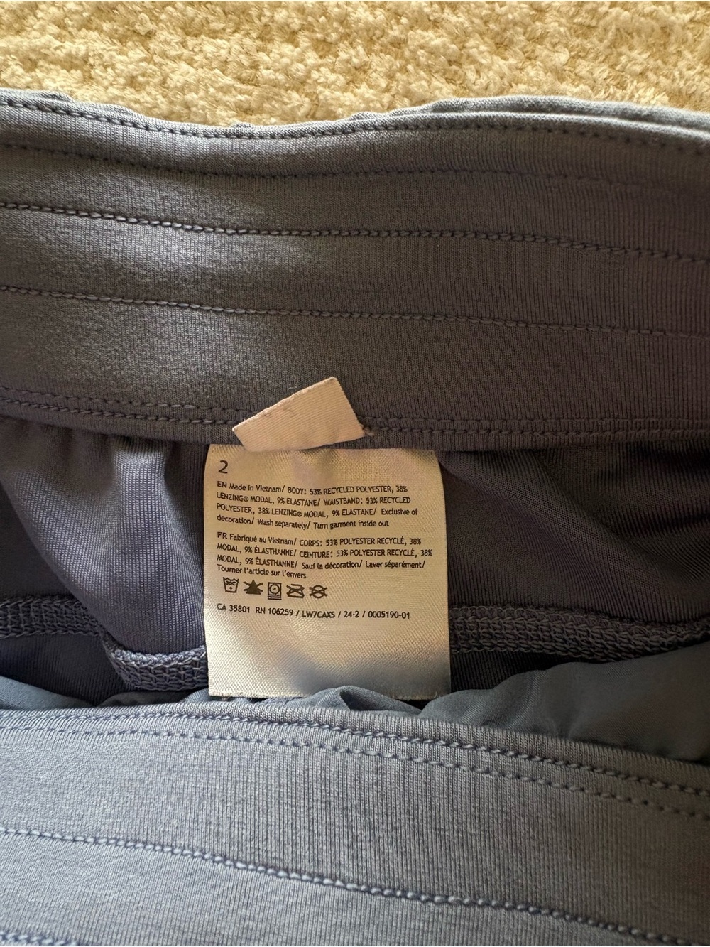 2 lululemon Softstreme High-Rise Short 4" - Picture 2 of 3